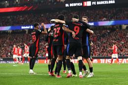 Những con số ấn tượng sau trận Benfica 4-5 Barca