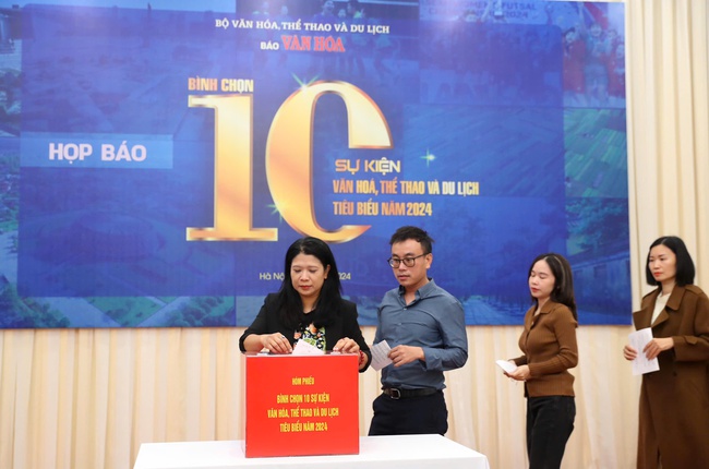 Bình chọn 10 sự kiện Văn hoá, Thể thao và Du lịch tiêu biểu năm 2024 - Ảnh 2.