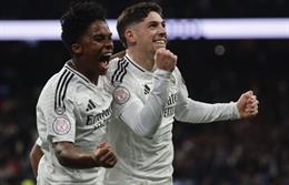 Thần đồng Endrick đưa Real Madrid vào tứ kết Copa del Rey 2024/25